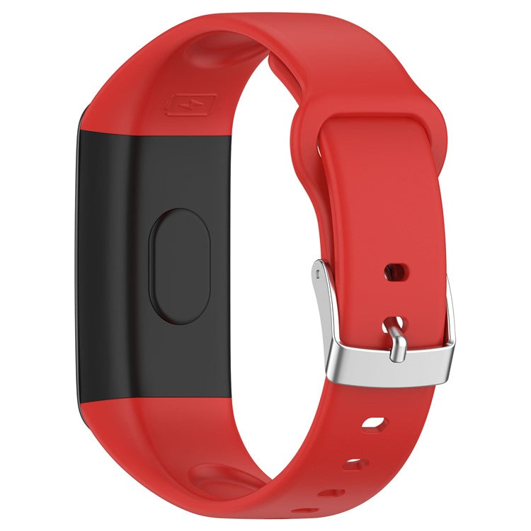 For Lifesense Band 6S Replacement Strap Silicone Sport Watch Band - Red