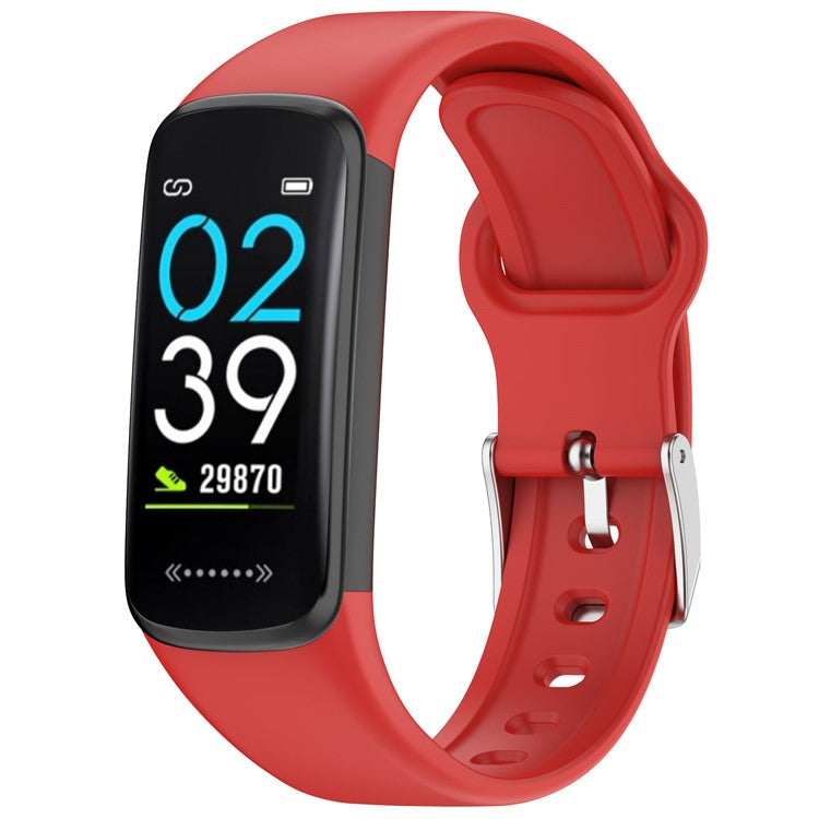 For Lifesense Band 6S Replacement Strap Silicone Sport Watch Band - Red