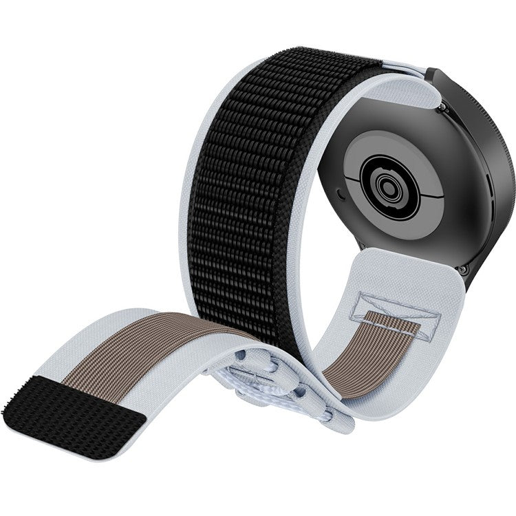 Universal 22mm Strap for Samsung Galaxy Watch3 45mm / Galaxy Watch 46mm / Huawei Watch Ultimate Design Nylon Watch Band - Grey