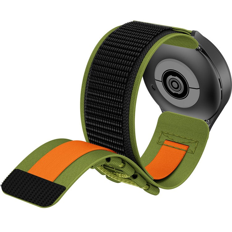 Universal 22mm Strap for Samsung Galaxy Watch3 45mm / Galaxy Watch 46mm / Huawei Watch Ultimate Design Nylon Watch Band - Green