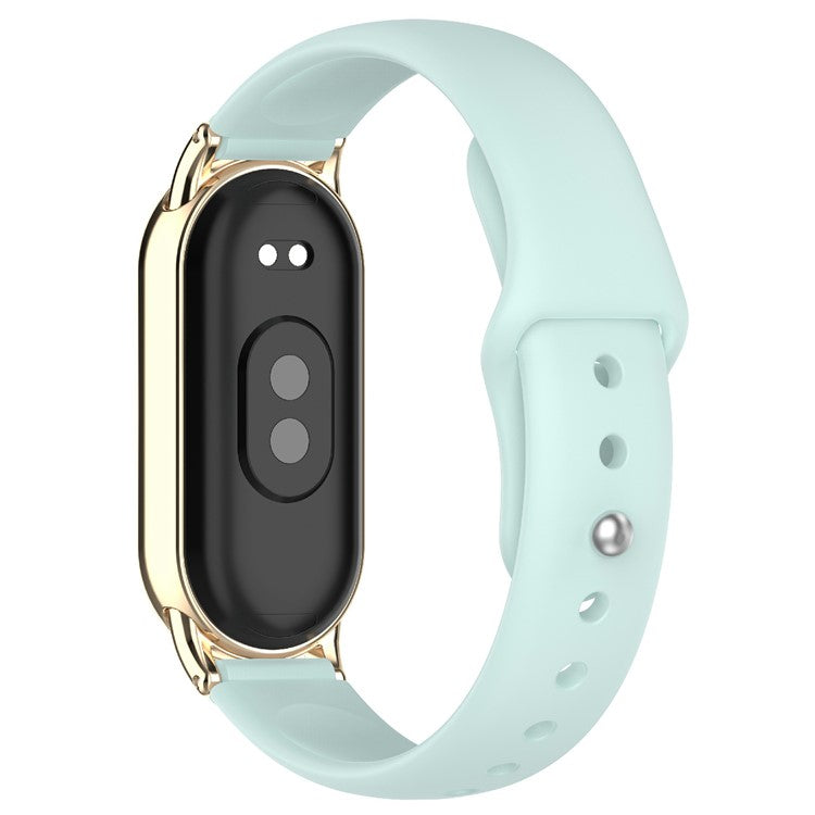 Replacment Band for 12mm Universal Smart Watch Reverse Buckle Silicone Watch Strap - Baby Blue