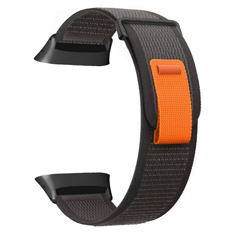 For Polar Vantage Watch Strap Nylon Loop Adjustable Wrist Band - Black