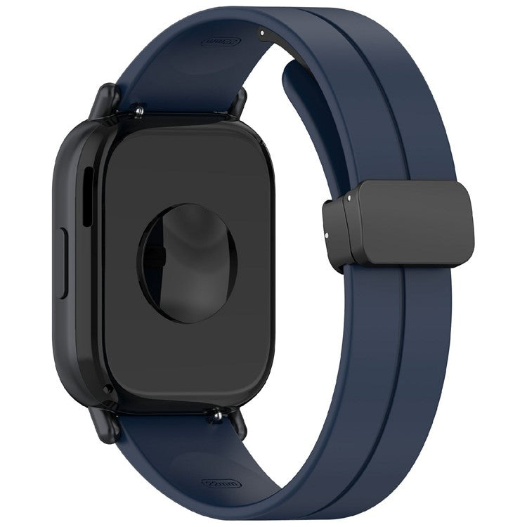 Watch Band for Xiaomi Redmi Watch 5 Active / Watch 5 Lite / Huawei Watch GT 5 46mm Universal 22mm Silicone Strap - Midnight Blue