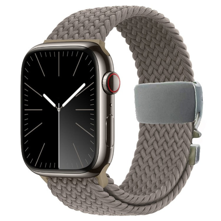 Strap for Apple Watch Series 10 42mm / 9 8 7 41mm / SE (2023) SE (2022) SE 6 5 4 40mm / 3 2 1 38mm Woven Watch Band - Pottery Clay