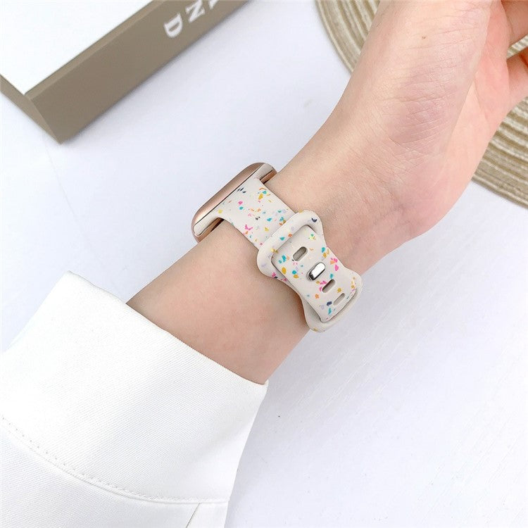 Strap for Apple Watch Series 10 42mm / 9 8 7 41mm / SE (2023) SE (2022) SE 6 5 4 40mm / 3 2 1 38mm Silicone Band - Black