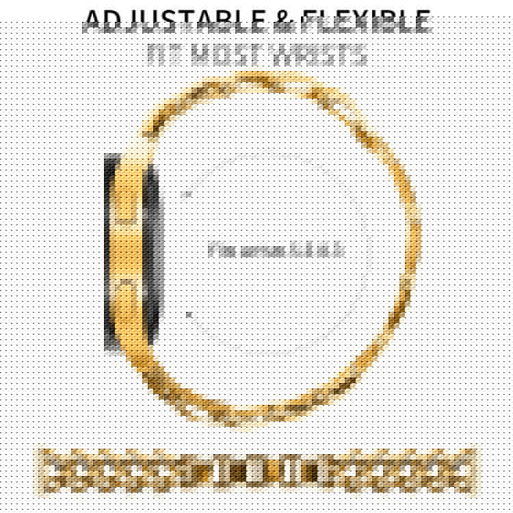 Zinc Alloy Watch Band for Huawei Watch 2 Twisted Metal Watch Strap Replacement - Gold