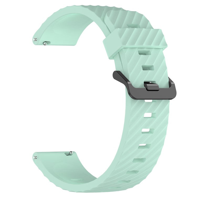 For Samsung Galaxy Watch7 40mm / 44mm Watch Strap 20mm Silicone Watch Band - Teal