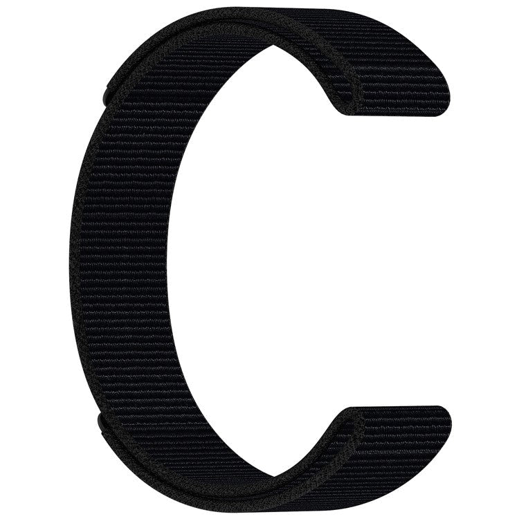 For Garmin Fenix 8 47mm / Garmin Fenix 7 / 6 / 5 Watch Strap Nylon Adjustable Wristband Strap - Black