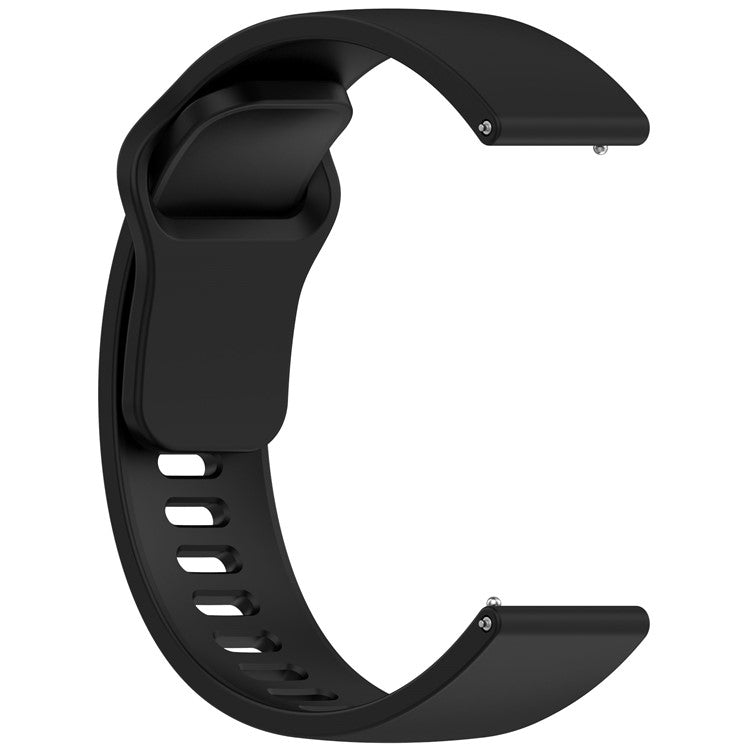 Silicone Strap for Xiaomi Redmi Watch 5 Active Watch Band Adjustable Watchband Replacement - Black