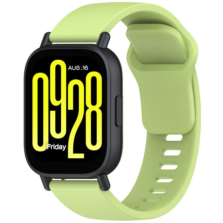 Silicone Strap for Xiaomi Redmi Watch 5 Active Watch Band Adjustable Watchband Replacement - Lime