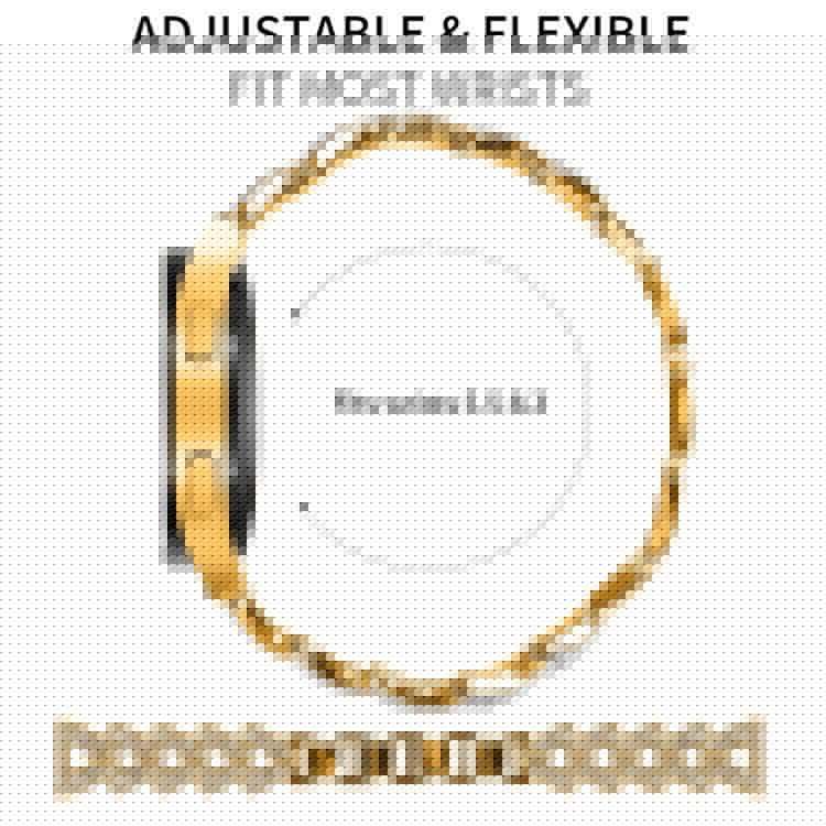 Zinc Alloy Twisted Watch Band Rhinestone Decor for Huami Amazfit Bip U Watch Strap - Gold