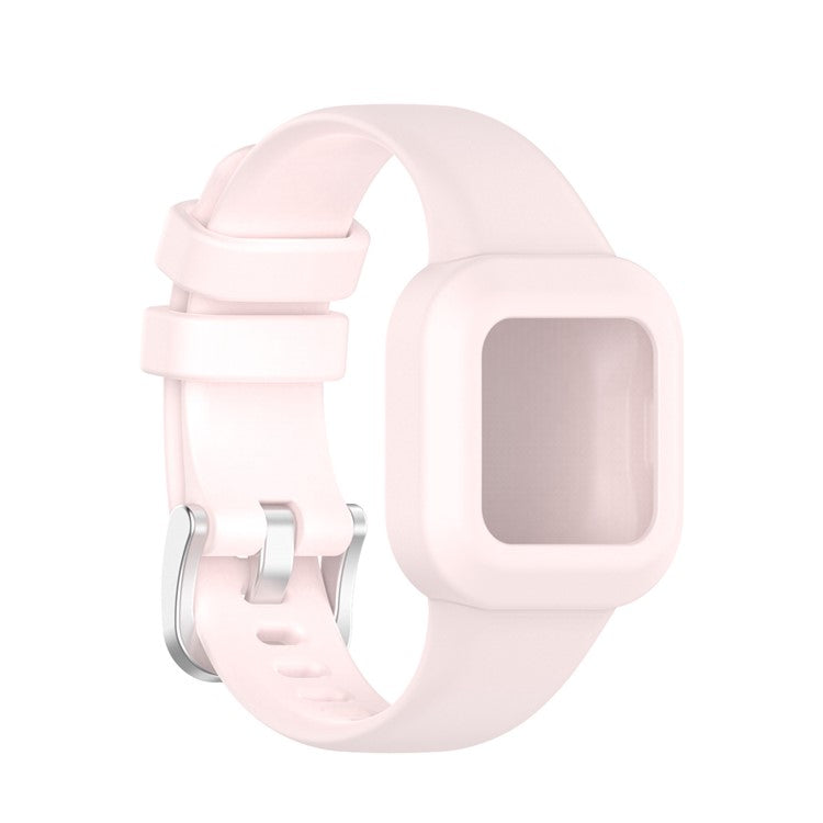 Silicone Wrist Strap Smart Watch Band for Garmin Fit JR 3/Vivofit jr 3 Kids Fitness Trackers - Pink