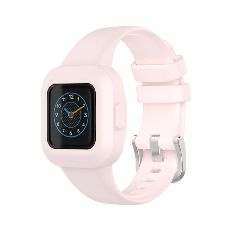 Silicone Wrist Strap Smart Watch Band for Garmin Fit JR 3/Vivofit jr 3 Kids Fitness Trackers - Pink
