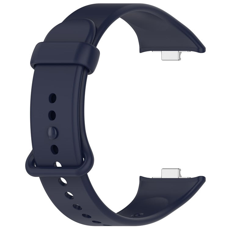 For Xiaomi Smart Band 9 Pro Silicone Watch Band Adjustable Wrist Strap - Dark Blue
