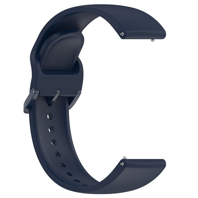For Xiaomi Redmi Watch 5 Lite Band Waterproof Sweatproof Soft Silicone Sport Strap - Dark Blue
