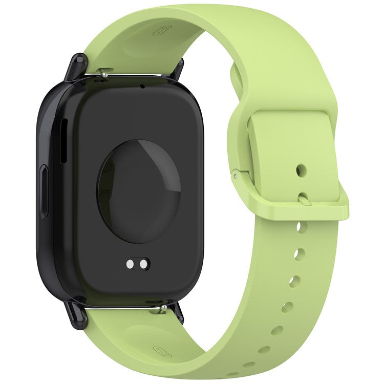 For Xiaomi Redmi Watch 5 Lite Band Waterproof Sweatproof Soft Silicone Sport Strap - Lime