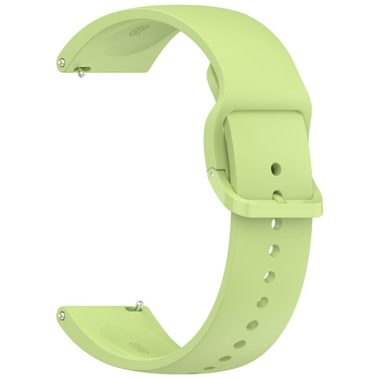 For Xiaomi Redmi Watch 5 Lite Band Waterproof Sweatproof Soft Silicone Sport Strap - Lime
