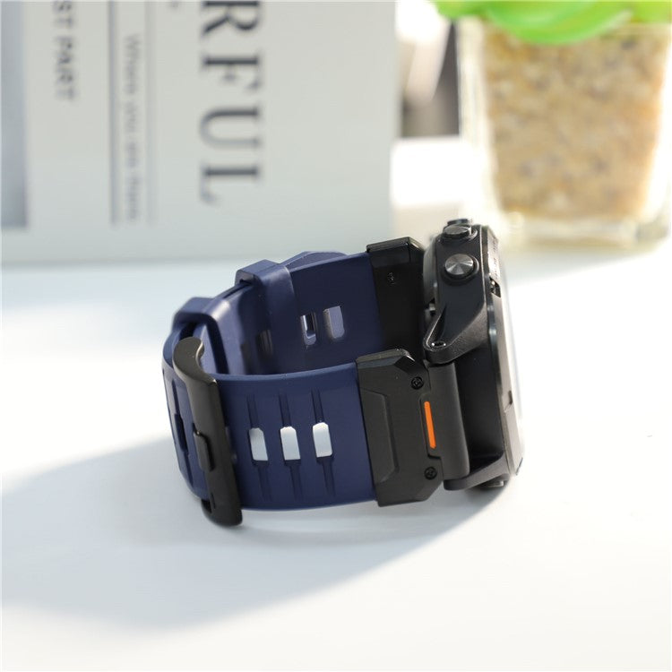 26mm Fluorubber Strap for Garmin Fenix 8 51mm / Enduro 3 / Instinct 2X Universal Watch Band - Blue