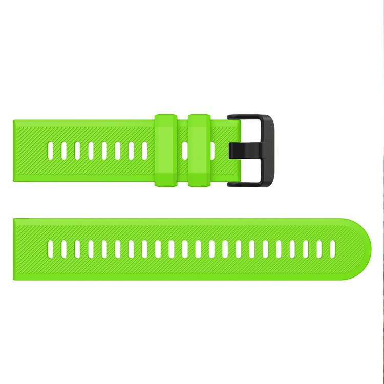 Sport Style Silicone Smart Watch Strap for Garmin Forerunner 745 - Green