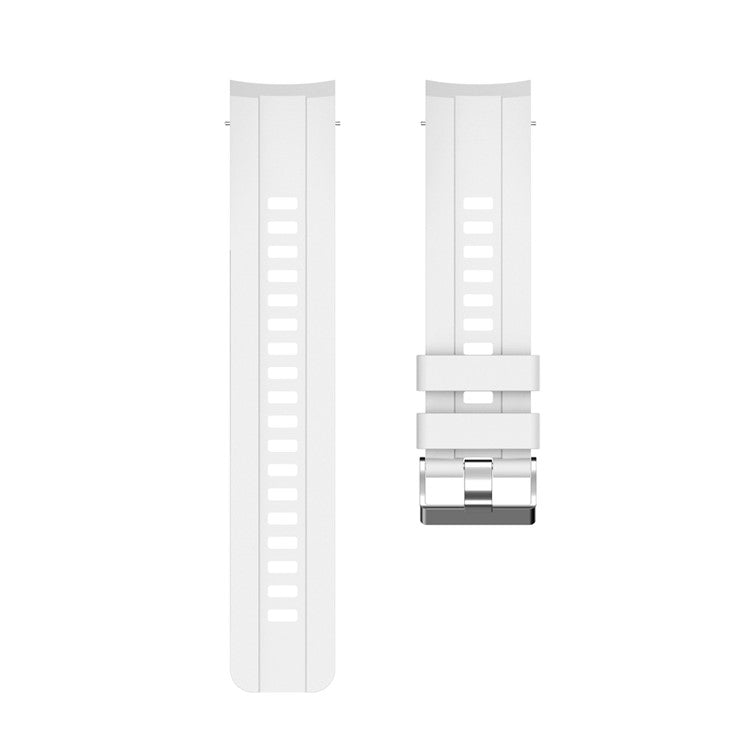 Sport Style Silicone Band Smart Watch Strap for Honor GS Pro - White