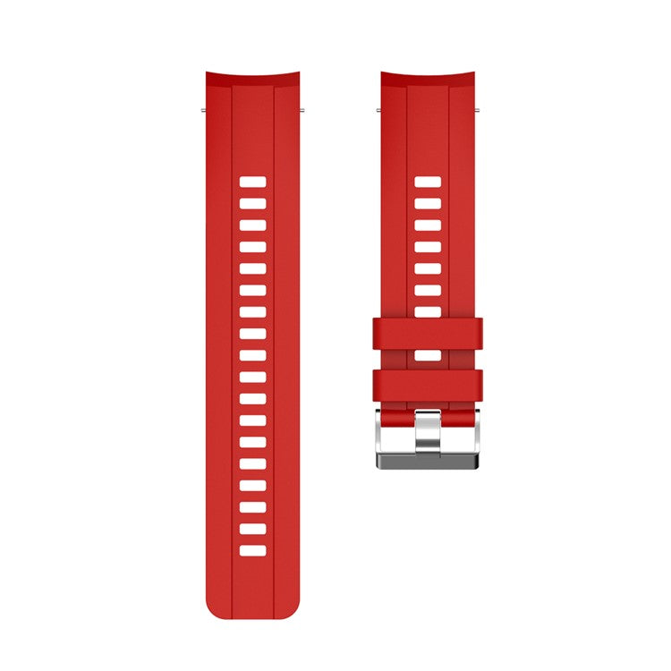 Sport Style Silicone Band Smart Watch Strap for Honor GS Pro - Red