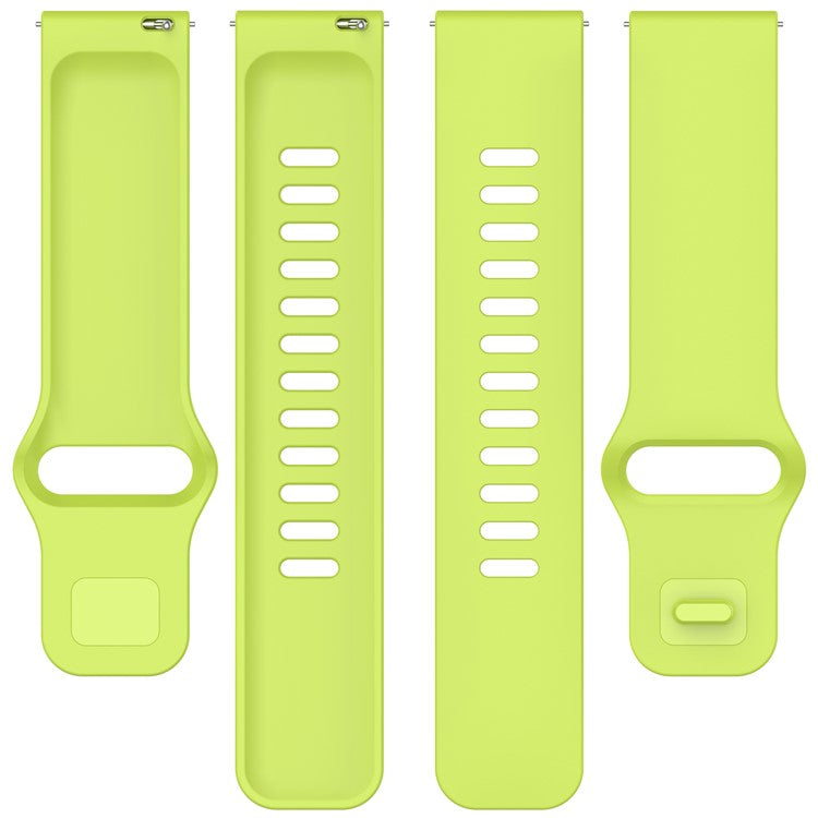 For Xiaomi Redmi Watch 5 Active Silicone Watch Band Colorful Buckle Wrist Strap - Lavender Purple
