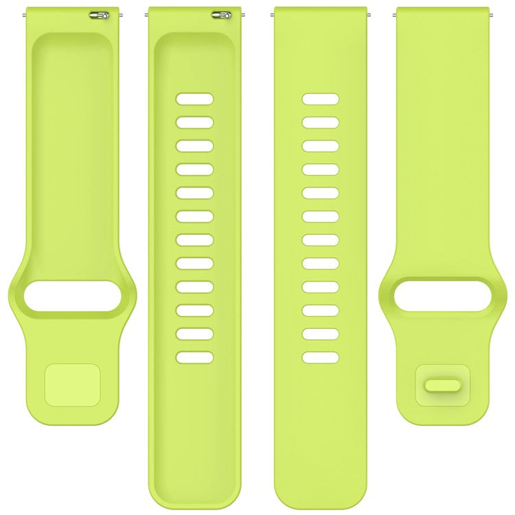 22mm Silicone Watch Band For Huawei Watch GT 5 Pro 46mm  /  GT 5 46mm  /  GT 4 46mm Universal Strap - Dark Blue