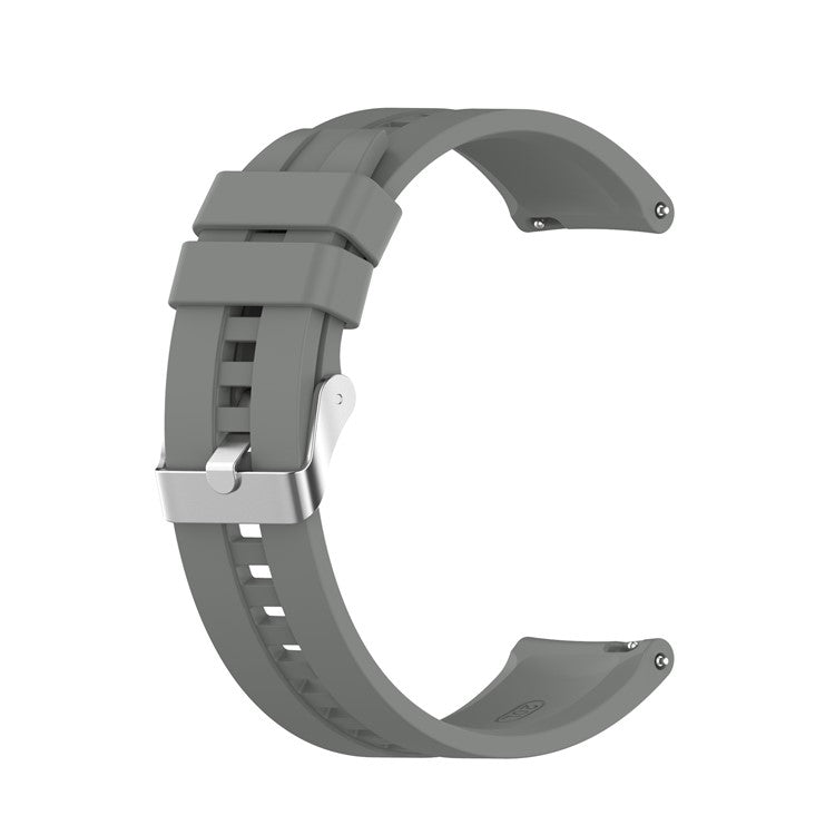20mm Silicone Watchband Replacement Watch Strap for Huami Amazfit GTS 2e/GTS 2/GTS 2 Mini - Grey
