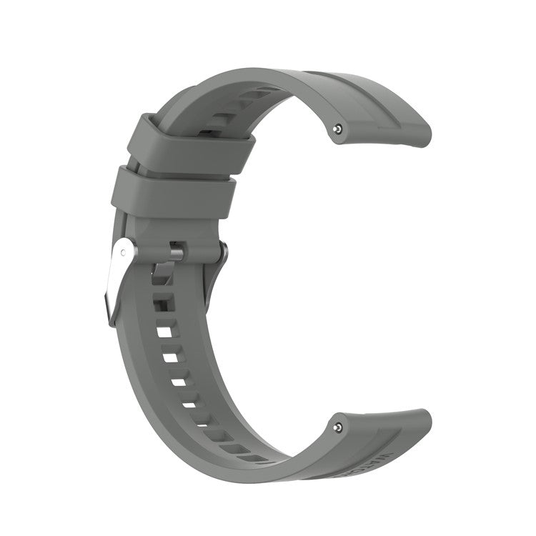 20mm Silicone Watchband Replacement Watch Strap for Huami Amazfit GTS 2e/GTS 2/GTS 2 Mini - Grey
