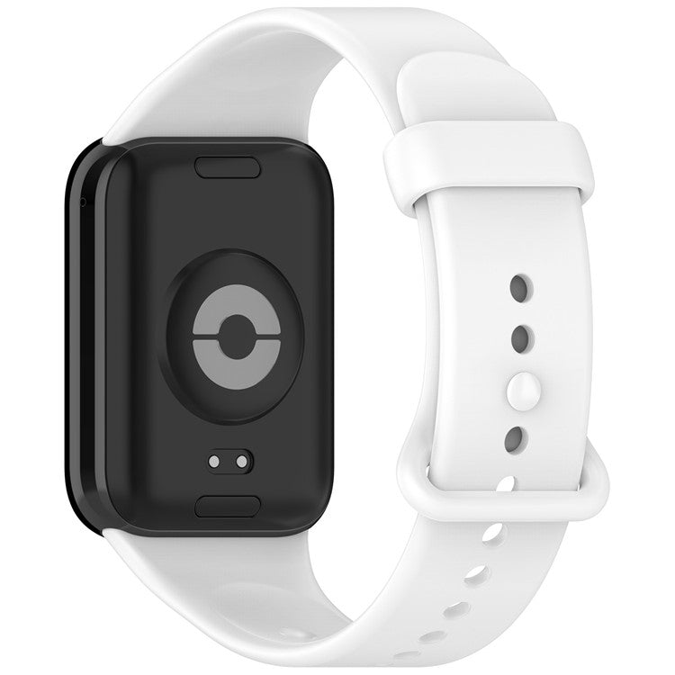 Watch Strap For Xiaomi Smart Band 9 Pro / Band 8 Pro / Redmi Watch 4 TPU Adjustable Wrist Band - White