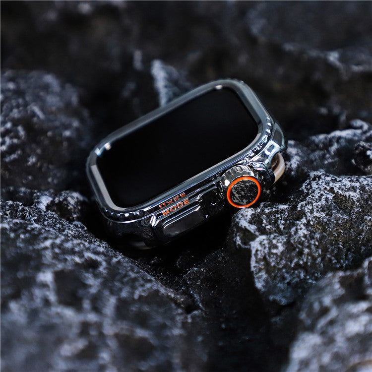 For Apple Watch Series 10 46mm Metal Case Watch Protective Cover - Bright Silver