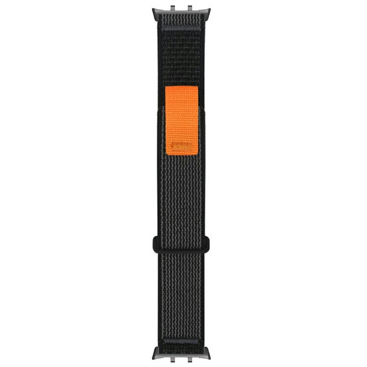 For Honor Watch 5 Replacement Strap Adjustable Nylon Watch Band Dual-Loop Design - Black