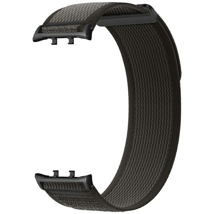 For Honor Watch 5 Replacement Strap Adjustable Nylon Watch Band Dual-Loop Design - Black