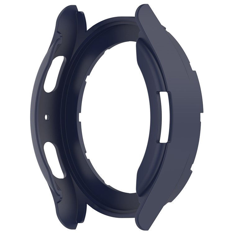 For Samsung Galaxy Watch7 44mm Watch Case Hollow Armor Soft TPU Watch Frame - Blue