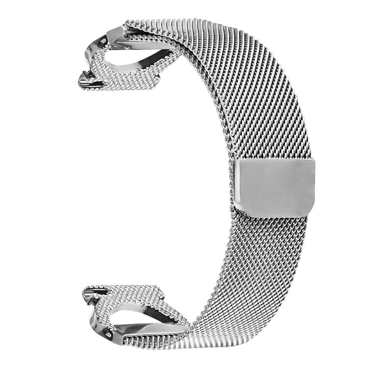 Watch Band for Samsung Galaxy Watch Active2 44mm / 40mm Milanese Silver Metal Strap Rhinestone Decor