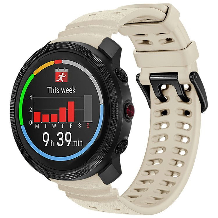 For Polar Vantage M3 Replacement Watch Strap Silicone Adjustable Wrist Band - Starlight