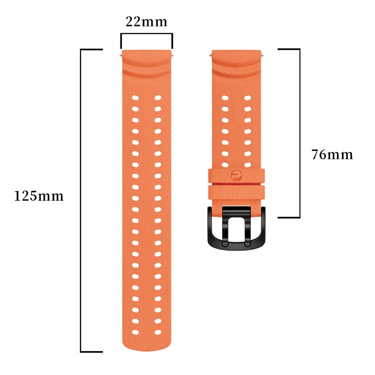 For Polar Vantage M3 Replacement Watch Strap Silicone Adjustable Wrist Band - Starlight