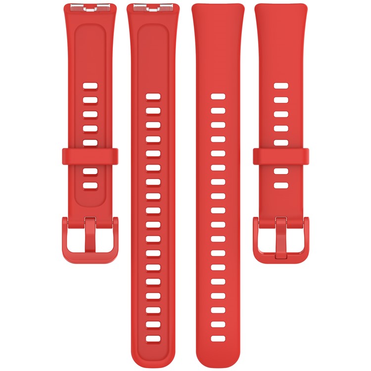 Silicone Band for Huawei Band 10 NFC / 10 / 9 NFC / 9 / 8 NFC / 8 Adjustable Strap with Watch Frame - Orange