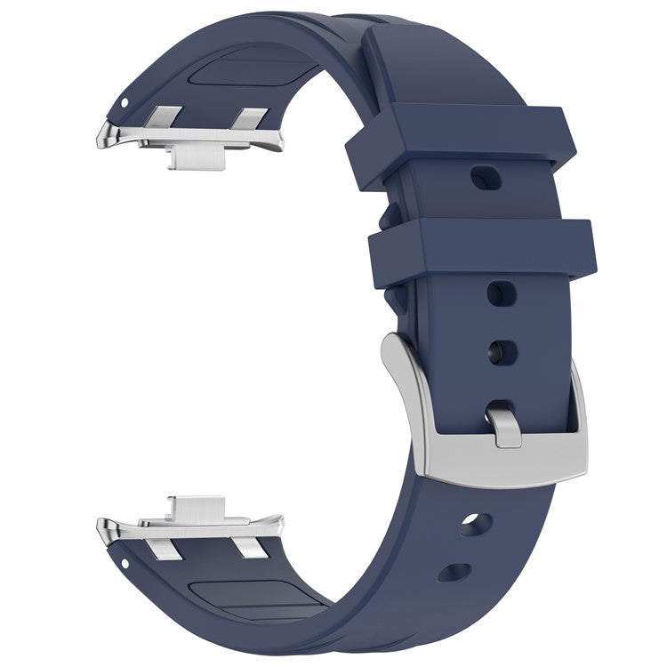 Silicone Watchband for Xiaomi Redmi Watch 5 / Watch 4 / Smart Band 9 Pro / 8 Pro Adjustable Wrist Strap - Navy Blue