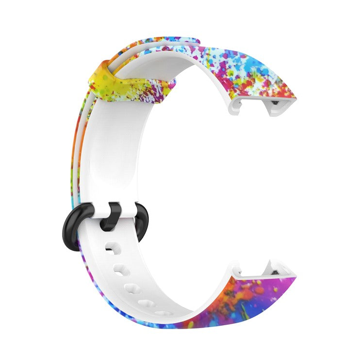 Pattern Printed Watchband Silicone Adjustable Smart Watch Strap for Xiaomi Redmi Watch / Mi Watch Lite - Colorful Print