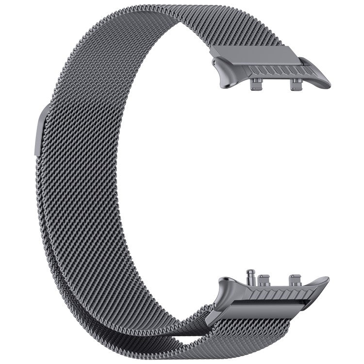 For Huawei Watch D2 Watch Band Magnetic Milanese Loop Stainless Steel Strap - Grey