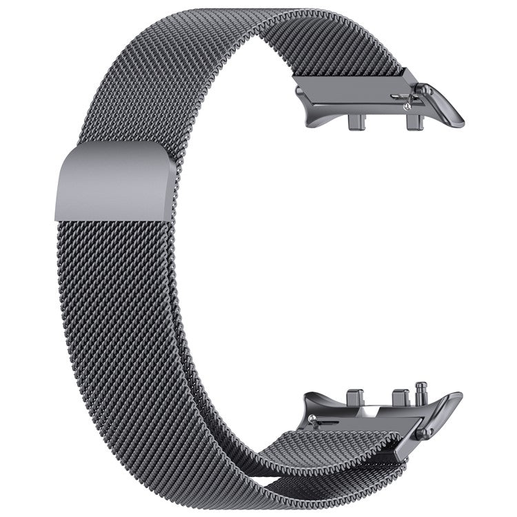 For Huawei Watch D2 Watch Band Magnetic Milanese Loop Stainless Steel Strap - Grey