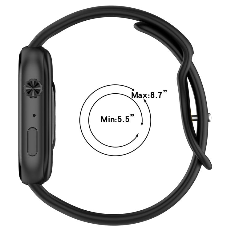 For Honor Choice ROSSINI 2i Silicone Watch Strap Reverse Buckle Sports Wrist Band - Pink