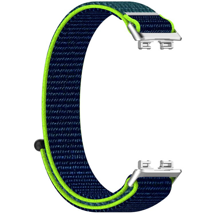 KALEBOL Watch Strap For Huawei Band 10 / 9 / 8 Magic Tape Nylon Replacement Wrist Band - Lime