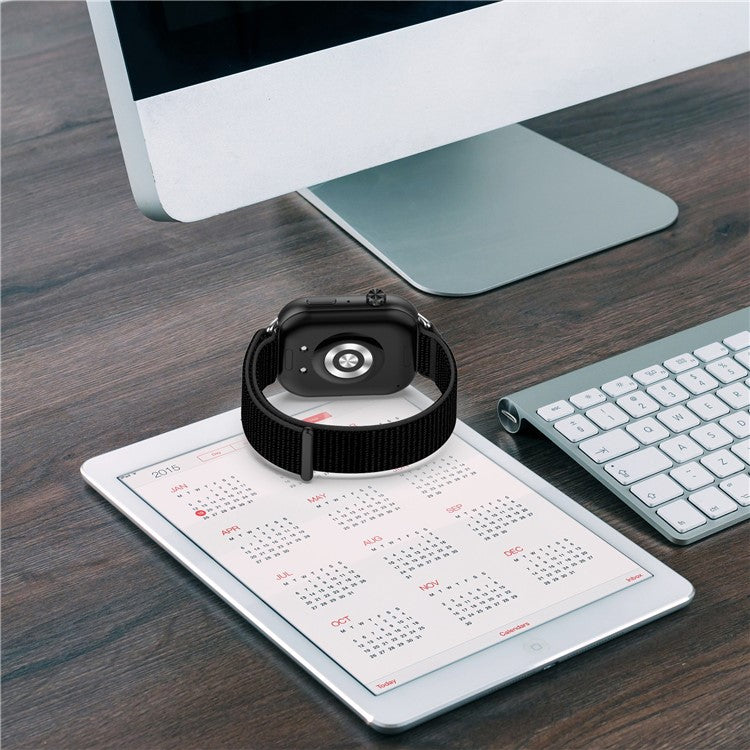 KALEBOL For Honor Choice ROSSINI 2i Watch Strap Magic Tape Nylon Replacement Wrist Band - Seashell