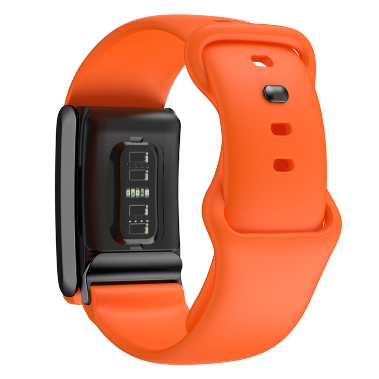 KALEBOL For WHOOP 4.0 Watch Band 8-Shaped Buckle Silicone Wristband Adjustable Strap - Orange