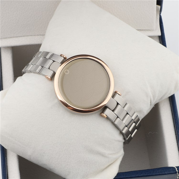 Stainless Steel Adjustable Smart Watch Band Replacement Strap for Garmin Lily - Silver