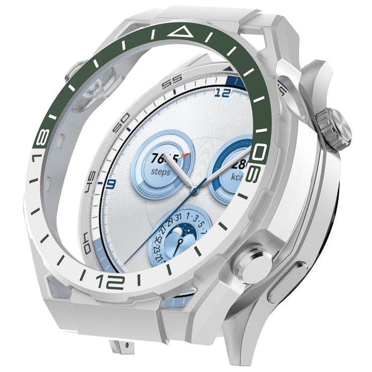 For Huawei Watch GT 5 46mm Protective Case High-End Anti-Drop PC Watch Frame - Green