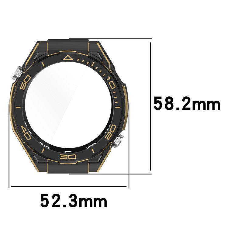 For Huawei Watch GT 5 46mm Protective Case High-End Anti-Drop PC Watch Frame - Green