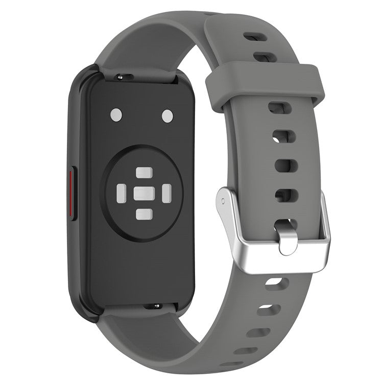 16mm Smartwatch Band for Keep B5 / B4 Lite / Huawei TalkBand B7 Adjustable Silicone Strap - Dark Grey